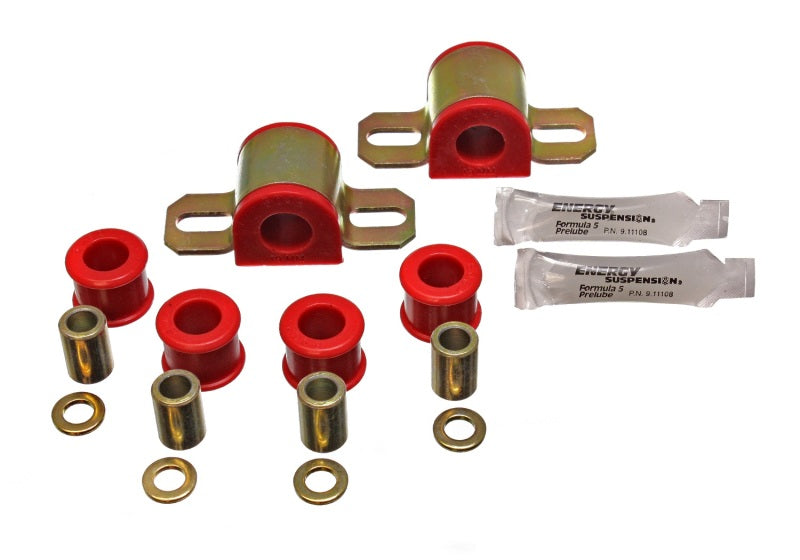 Energy Suspension 90-97 Mazda Miata Red 19mm Front Sway Bar Bushings (includes Sway Bar End Link Bus 11.5102R