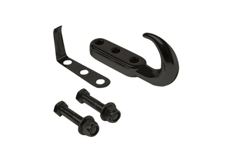 Rampage 1945-1949 Jeep CJ2A Tow Hook Kit - Black 7605