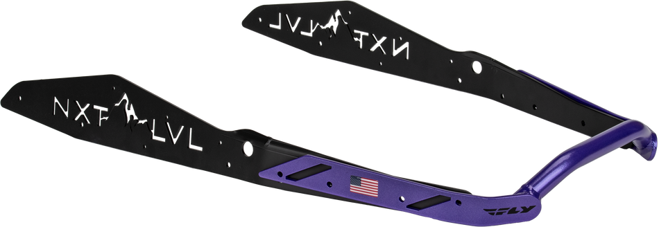 SPG Nxt Lvl Rear Bumper Black/Purple Pol D-NXPRB234-PCP