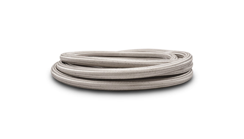 Vibrant -10 AN SS Braided Flex Hose (20 foot roll) 11930