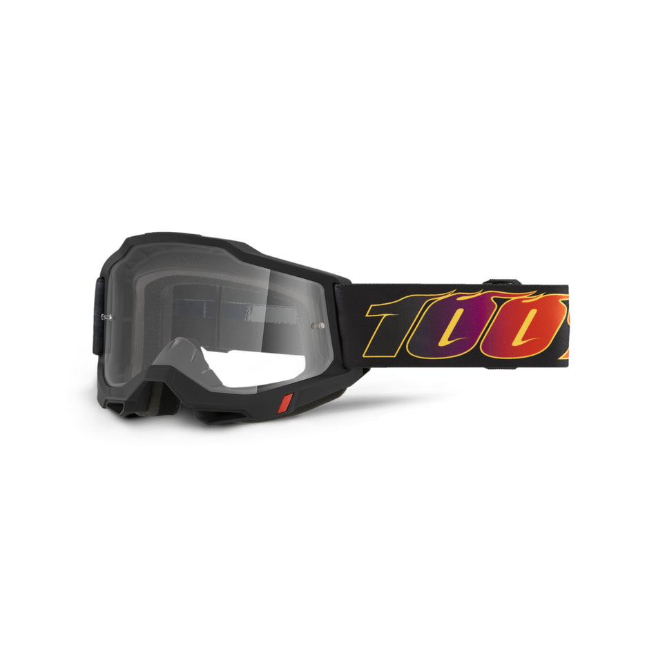 100% Accuri 2 Goggle El Diablo Clear Lens 50013-00026