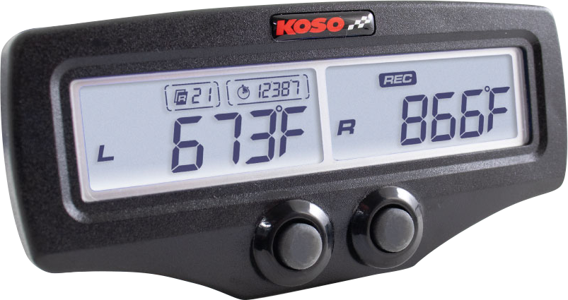 KOSO NORTH AMERICA EGT-02R Medidor rápido de sensor dual BA006010X