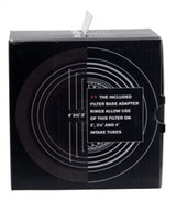 Spectre Adjustable Conical Air Filter 2-1/2in. Tall (Fits 3in. / 3-1/2in. / 4in. Tubes) - Red 8162