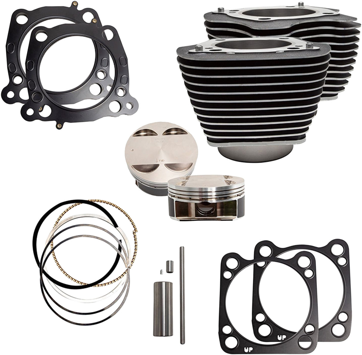 ROCKET PERFORMANCE GARAGE LLC Big Bore Cylinder Kit 124" M8 `17-Up 8-8101