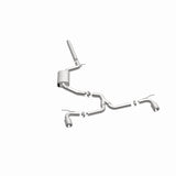 MagnaFlow SYS C/B Salida trasera doble dividida Puntas pulidas de 4 pulgadas 2015 VW GTI 2.0L Turbo