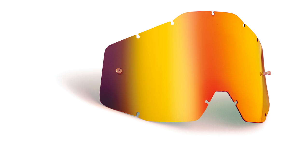 FMF VISION Powercore/Bomb Anti Fog Red Mirror/Smoke Youth Lens F-59018-00003