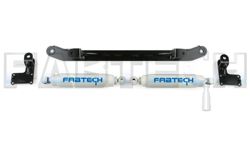 Fabtech 05-21 Ford F250/350 4WD Dual Performance Steering Stabilizer - Opposing Style FTS8023