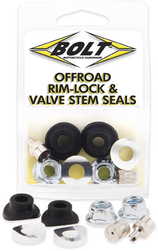 BOLT Rim Lock & Valve Stem Seals 2007-RVS