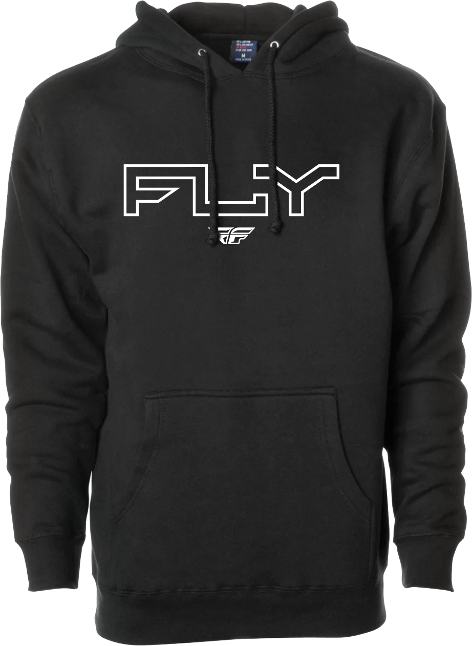 FLY RACING Youth Fly Edge Hoodie Black Ys/Ym 354-03041