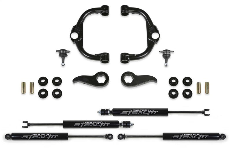 Fabtech 20-21 GM K2500HD 3.5in Bj UCA Kit w/Stealth K1157M