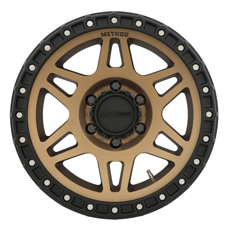 Method MR312 17x8.5 0mm Offset 6x135 87mm CB Method Bronze/Black Street Loc Wheel MR31278516900