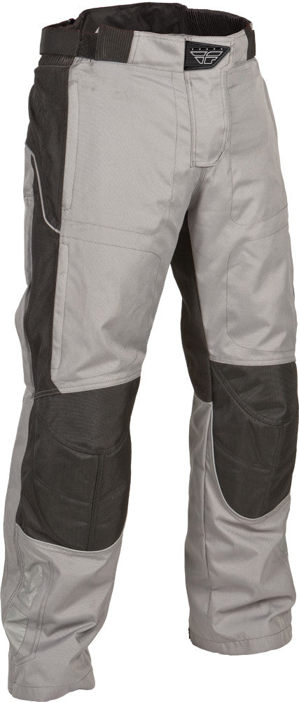 FLY RACING Butane 3 Pants Silver/Black Sz 30 #5791 478-104~30