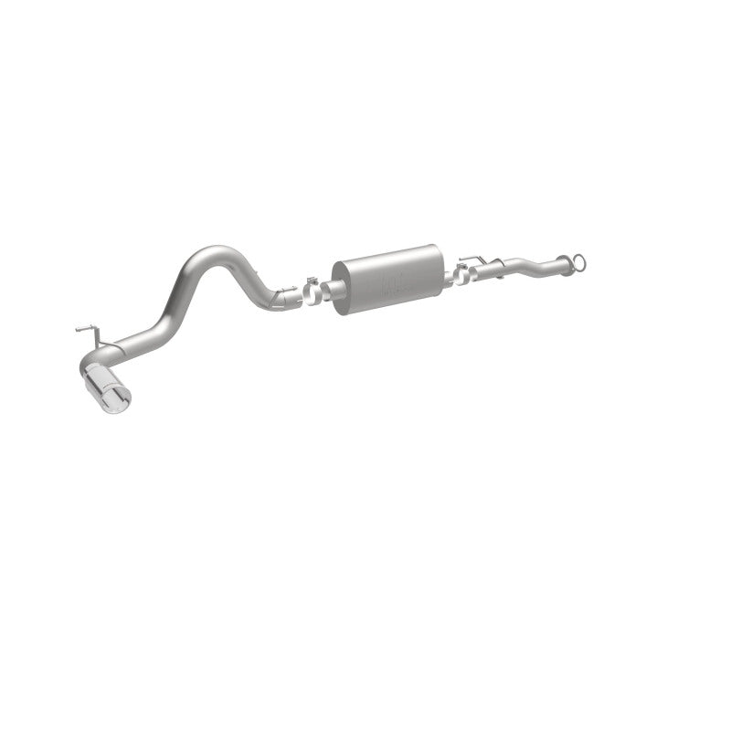 MagnaFlow Cat-Back 2016 Toyota Tacoma 3.5L V6 SS 3in Single Pass Side Exit Rear 4in Tip 19291