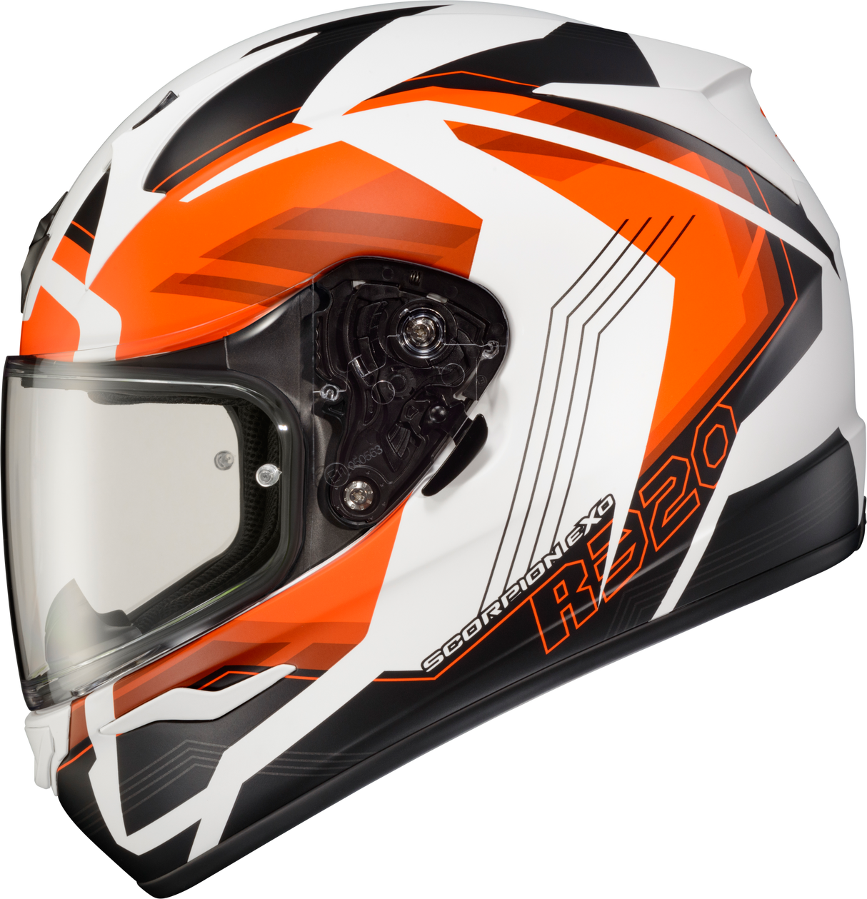 SCORPION EXO Exo-R320 Full-Face Helmet Hudson Orange 2x 32-2007