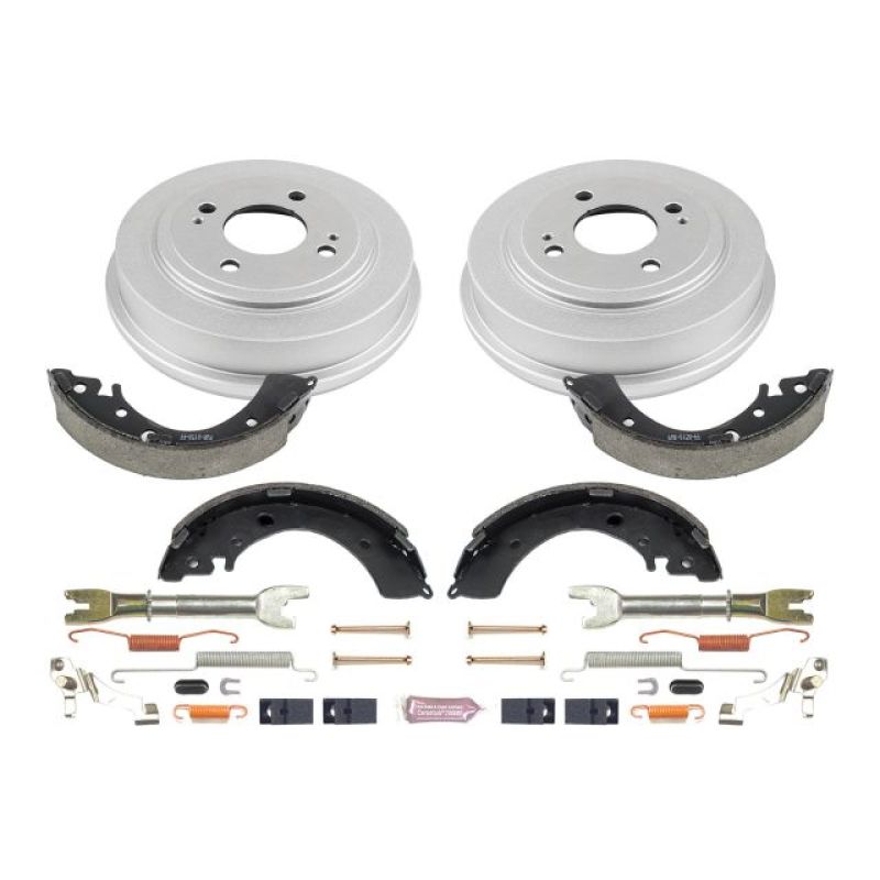 Power Stop 96-00 Honda Civic Coupe Rear Autospecialty Drum Kit KOE15309DK