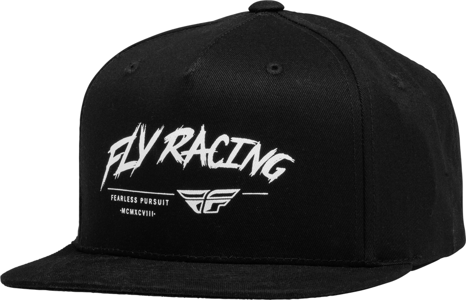 FLY RACING Youth Fly Khaos Hat Black/White 351-0097