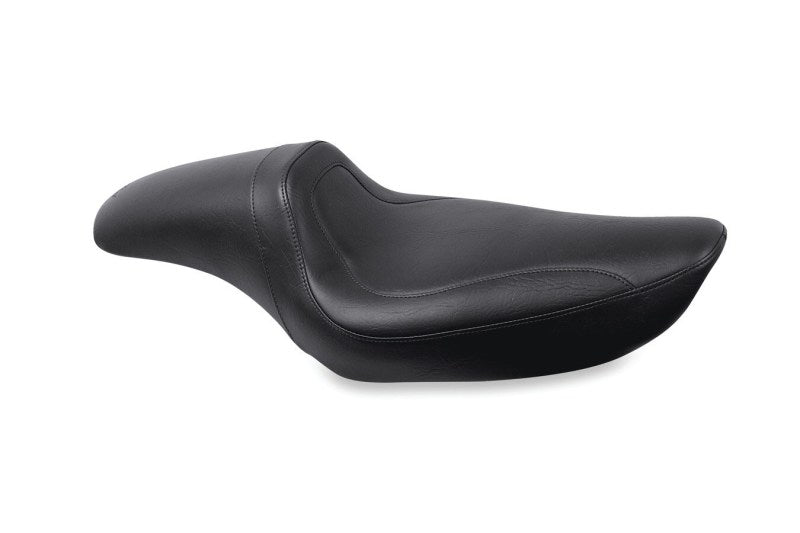Mustang 06-17 Harley Dyna Fastback 1PC Seat - Black 75595