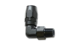 Vibrant Male NPT 90 Degree Hose End Fitting -10AN - 3/8 NPT 26906