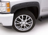 Lund 07-14 GMC Sierra 2500 RX-Rivet Style Textured Elite Series Fender Flares - Black (4 Pc.) RX110T