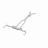 MagnaFlow 07 Audi Q7 V8 4.2L Dual Split Rear Exit Stainless Cat-Back Perf Exhaust 15085
