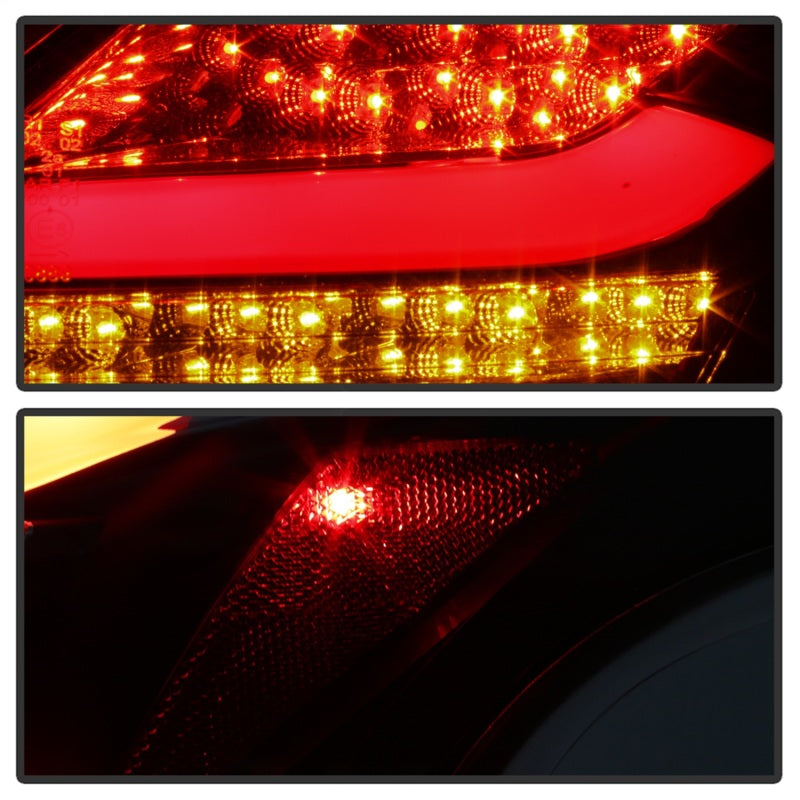 Spyder 12-14 Ford Focus 5DR LED Tail Lights - Black Smoke (ALT-YD-FF12-LED-BSM) 5085146