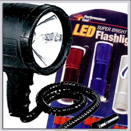 Performancetool Aluminum Led Flashlight 55 Lm W2451